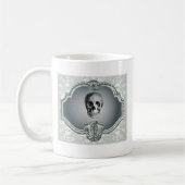 Skelet in de spiegel koffiemok (Links)