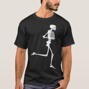 Skelet Jogging Halloween Kostuum Hardlopende Manne T-shirt