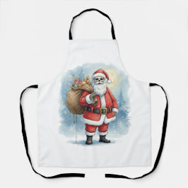 Skelet Kerstman Schort