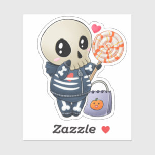 Skelet Kind Sticker