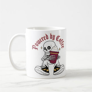 Skelet Koffie Verslaafde Koffiemok