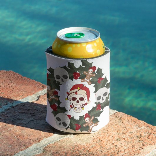 Skelet Krans op een Blikjeskoeler (Insitu Zwembad)