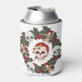 Skelet Krans op een Blikjeskoeler (Blikje Voorkant)