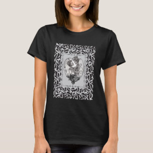 Skelet Liefdes Koppel Huwelijksdans T-shirt