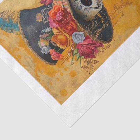 Skelet Lyfe15 Tissuepapier (Detail)