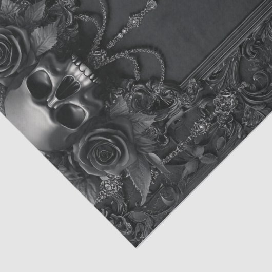 Skelet Lyfe5 Tissuepapier (Detail)