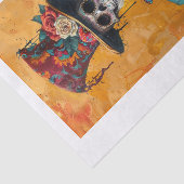 Skelet Lyfe9 Tissuepapier (Detail)