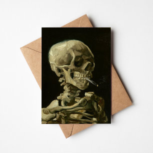 Skelet met brandende sigaret   Vincent van Gogh