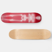Skelet met gloed: aangepast skateboard (Horizontaal)