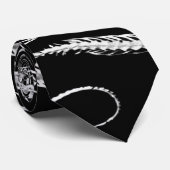 Skelet met slangen stropdas (Opgerold)