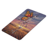 Skelet met vlindervleugels Ontwerpmagneet Magneet (Linkerzijde)