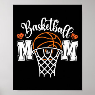 Skelet Moeder T-shirt Moeder Game Day T-shirt Moed Poster