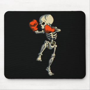 Skelet Muay Thai Halloween Kickboksen Mma Vechters Muismat