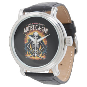 Skelet Niet Cool En Mysterieus Autistisch Homo Horloge