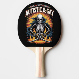 Skelet Niet Cool En Mysterieus Autistisch Homo  Tafeltennisbatje