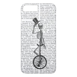Skelet op de Unicycle iPhone 8 Plus / 7 Plus Hoesje