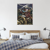 Skelet Pirate Canvas Afdruk (Insitu (Slaapkamer))