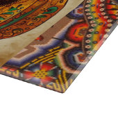  Skelet/Pompoen Dag van de Doden Snijplank (Hoek)