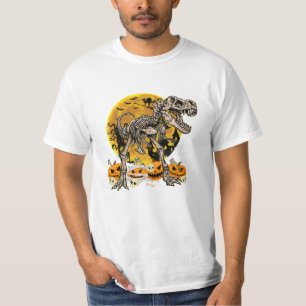 Skelet Pompoen Grappig T-shirt