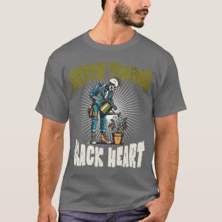 Skelet Punk Rock Tuinier Halloween Tuinieren T-shirt