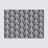 Skelet Rib Cage Patroon Halloween Weefselpapier Tissuepapier (Voorkant)