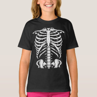 Skelet Ribbenkast T-shirt