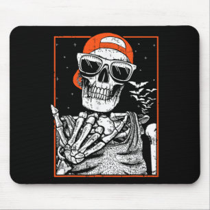 Skelet Rocker Hand Halloween Kostuum Koele Muziek Muismat