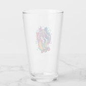 Skelet Roller Skater Glas (Achterkant)