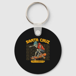 Skelet schaatser santa cruz old school retro sleutelhanger