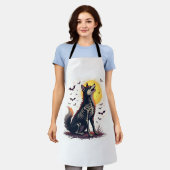 Skelet Shiba Scream Schort (Gedragen)