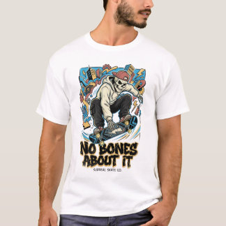 SKELET SKATEBOARDEN T-SHIRT