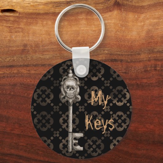 Skelet Sleutel 2 Sleutelhanger (Voorkant)