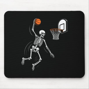 Skelet speelt skelet grappige Halloween mannen jon Muismat