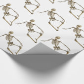 Skelet terugzetten cadeaupapier (Hoek)