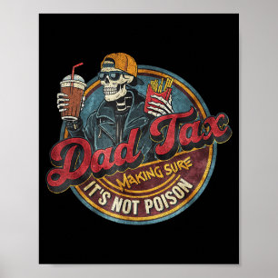 Skelet vader belasting zorgt ervoor dat het niet g poster