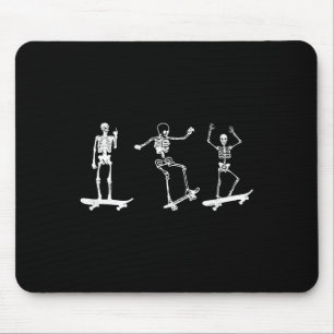 Skelet van skateboard Skatefan Skateboarder Muismat