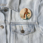 Skelet Vegetable Lady Ronde Button 5,7 Cm (In situ)
