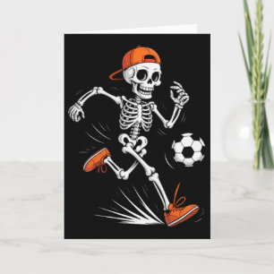 Skelet Voetbal Halloween Kostuum Grappige Mannen J Kaart
