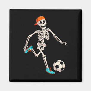 Skelet Voetbal Halloween Kostuum Magneet