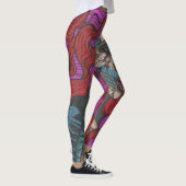 Skelet Vrouw Leggings (Rechts)