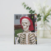 Skelet weergeven briefkaart (Staand voorkant)