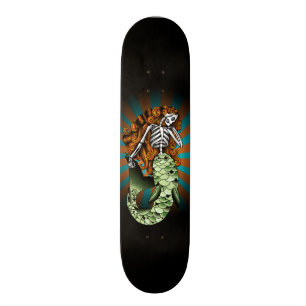 Skelet Zeemeermin Skateboard