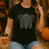 skeletbeenribbenkast t-shirt