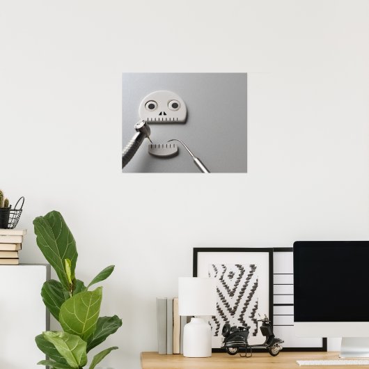 Skeletbehandeling Poster (Thuiskantoor)