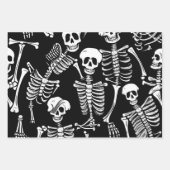 Skeletbemanning Inpakpapier Vel (Voorkant 3)