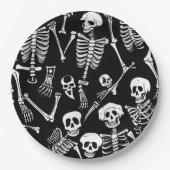 Skeletbemanning Papieren Bordje (Voorkant)