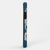 Skeletblauw anker Case-Mate iPhone case (Achterkant/rechts)