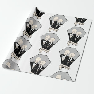 Skeletbomen Cadeaupapier
