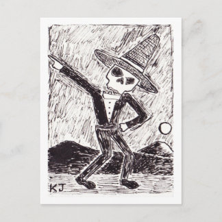Skeletbriefkaarten Briefkaart