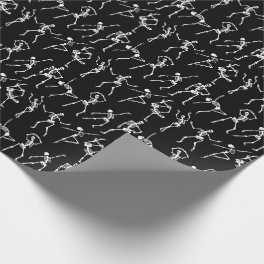 Skeletdansen Cadeaupapier (Hoek)